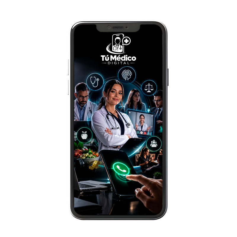 Página de links de Tú Médico Digital — salud y telemedicina
